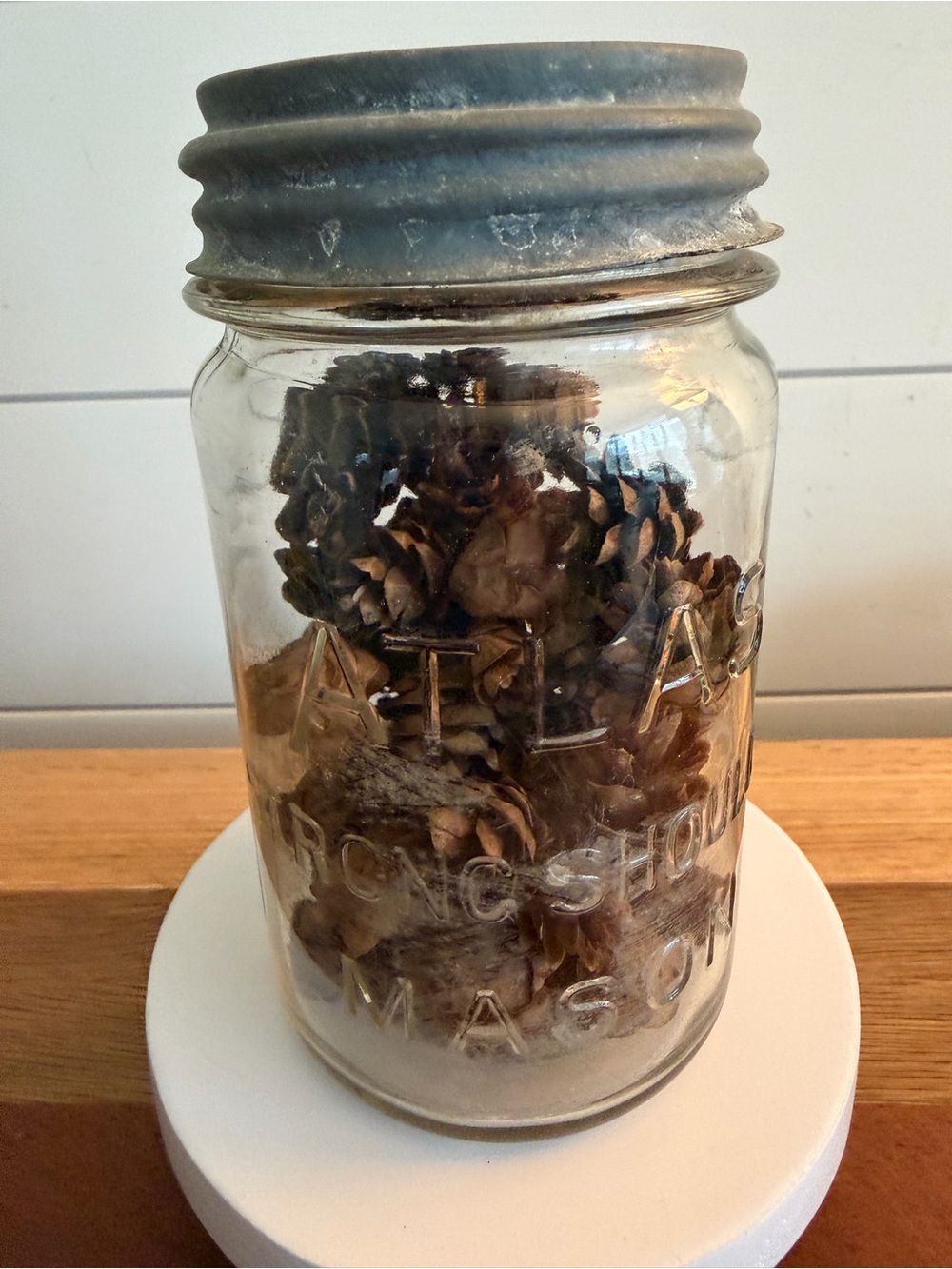 Vintage ATLAS Strong Shoulder Mason Jar